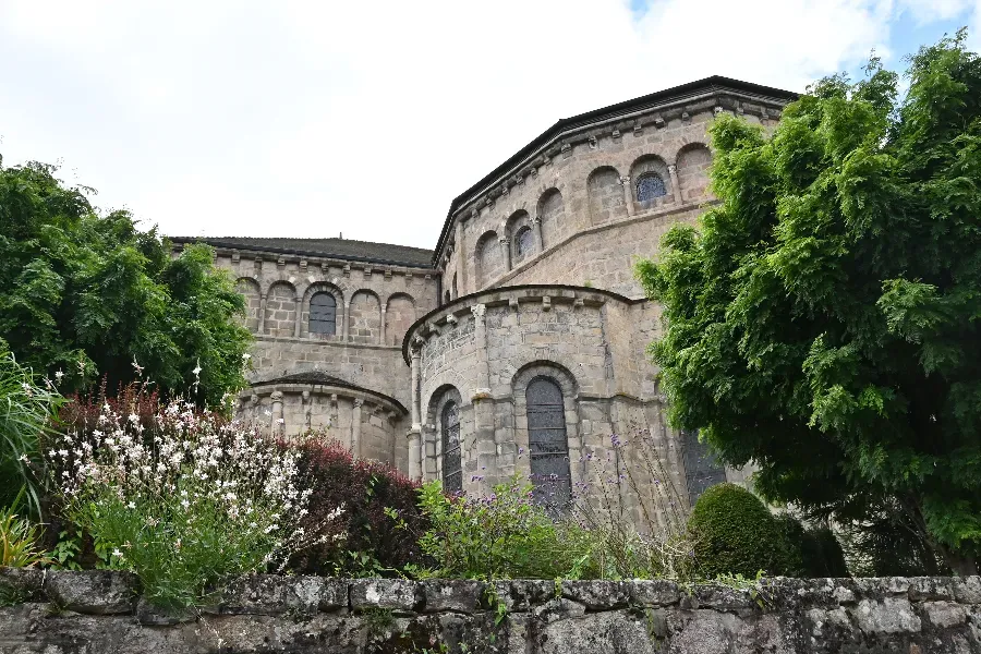 Solignac Abbey in west-central France. Courtesy of the Diocese of Limoges.